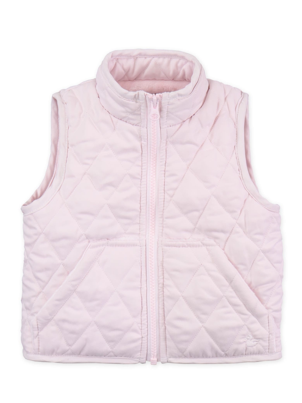 American Widgeon Light Pink Classic Quilted Kids Girl Barn Vest 7